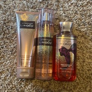 Brand New - A Thousand Wishes - shower gel, body cream, and perfume